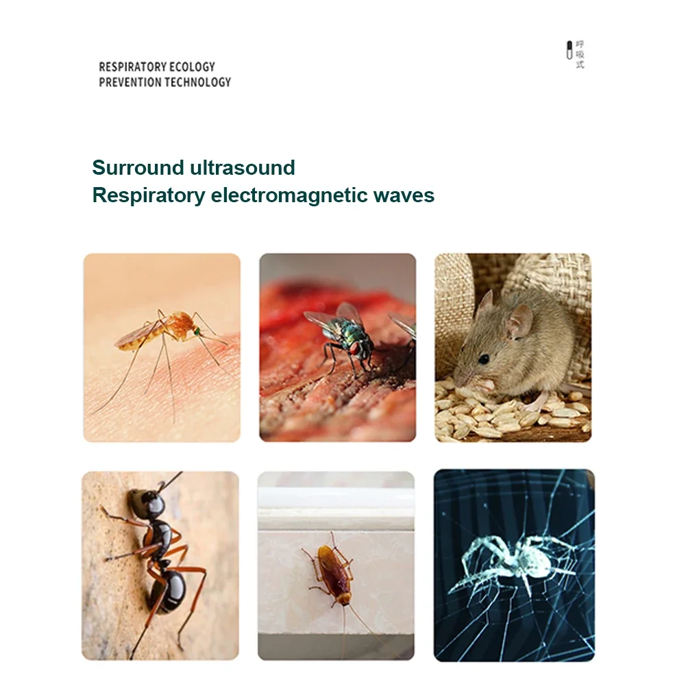 Neue elektronische Ultraschall-Schädlings bekämpfung Repeller Ratten mücke Maus Insekt Nagetier Maus Kakerlake Repeller für zu Hause uns/EU-Stecker