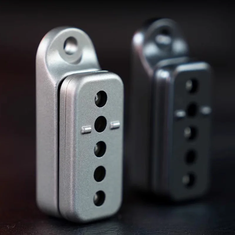 EDC Haptische Slider Push Slider Fidget Slider Speelgoed Vinger Push Spin Munten Decompressie Speelgoed Volwassen Metalen Magnetische Fidget Speelgoed