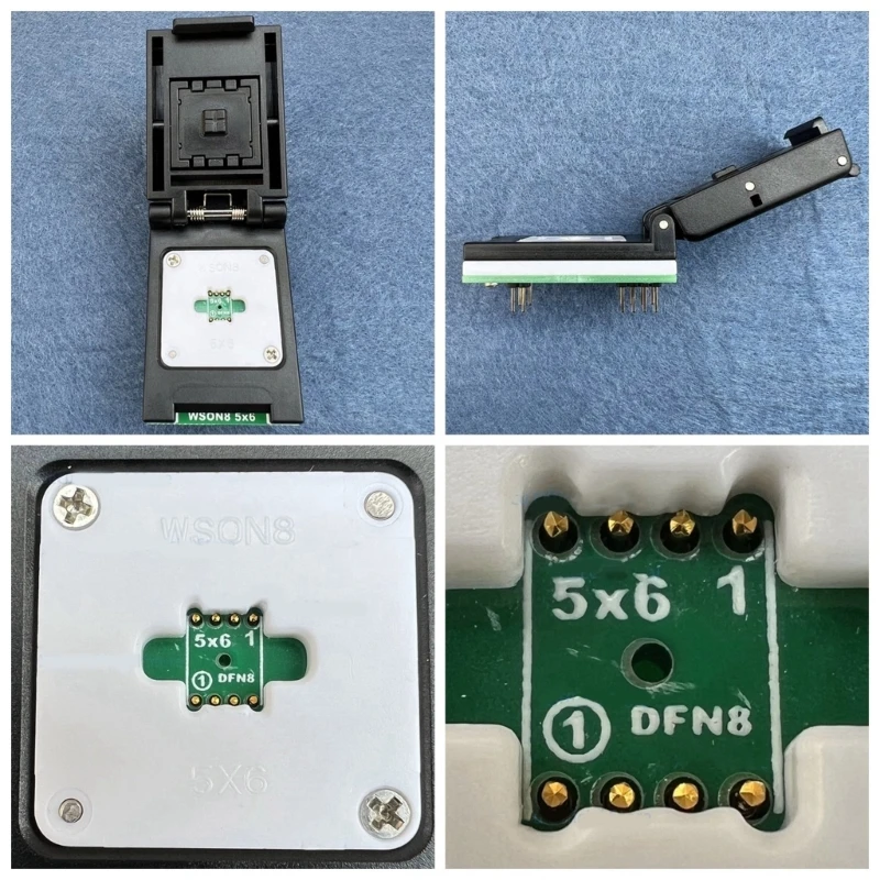 MLF8 MLP8 SON8용 WSON8 IC 소켓 어댑터 5X6mm 6X8mm