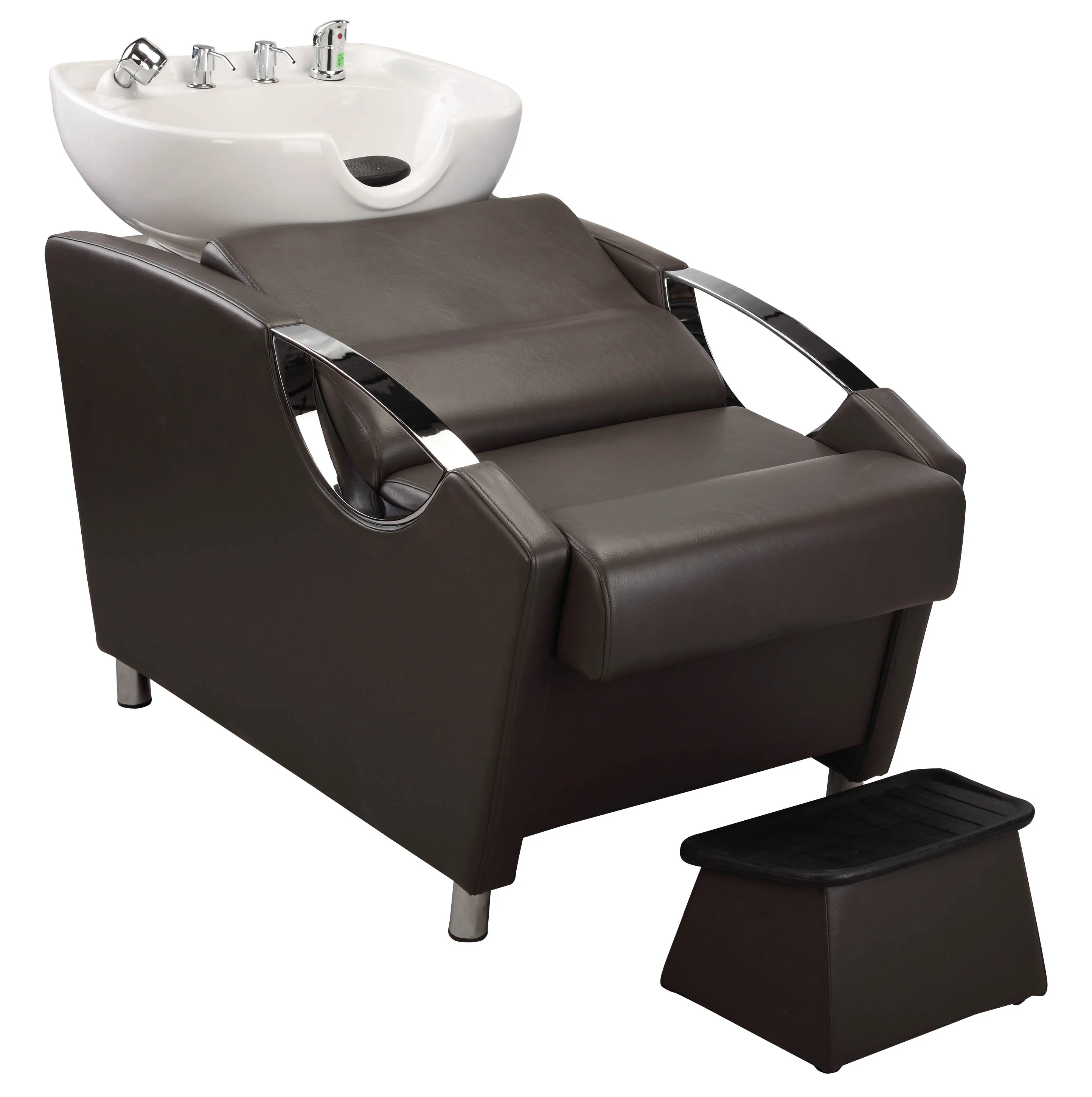 

Salon Furniture Hairdressing Supplies Modern Cheap Shampoo Backwash Unit Salon Hair Shampoo Chairs