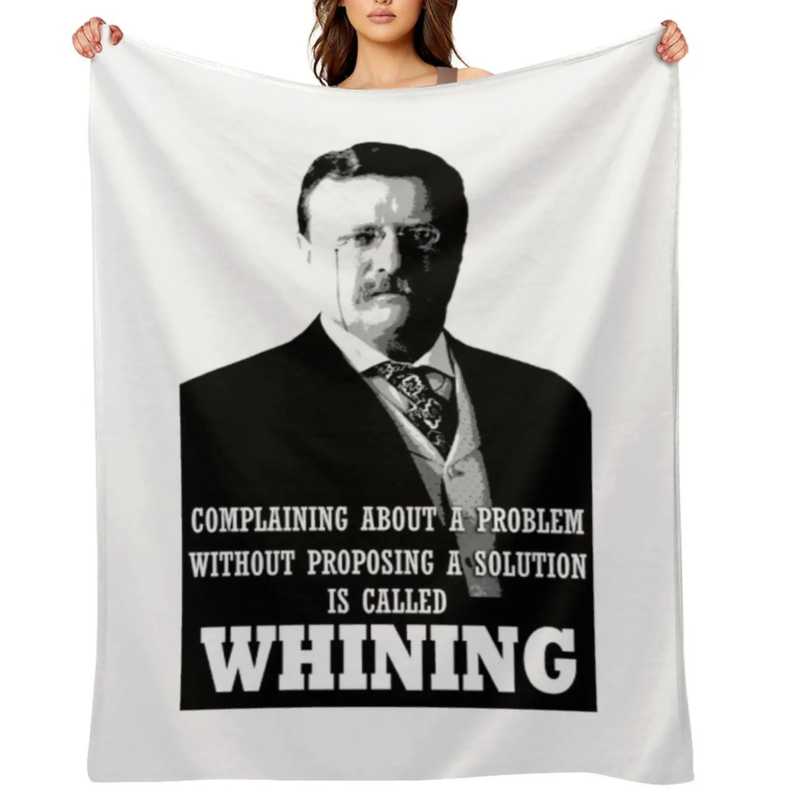 

Teddy Roosevelt Throw Blanket Furry Comforter Loose Blankets For Sofas Blankets
