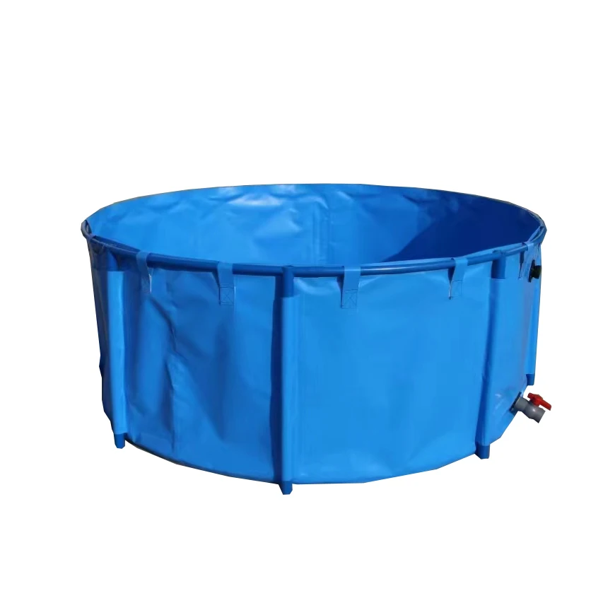 

Cowater Wholesale Tilapia Fish Pond tank 20000 L Folding Fish Tanks Rectangular Biofloc Fish Tank