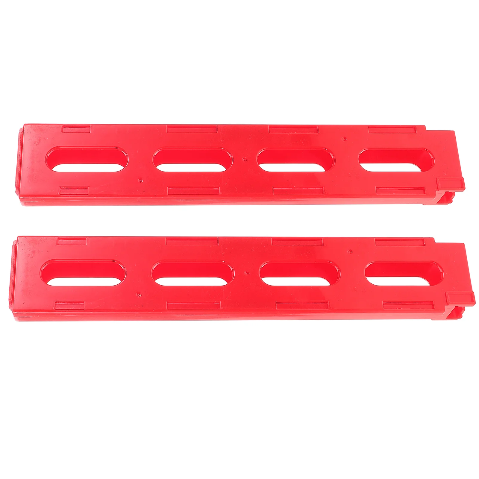 2 stuks Clips Houder Kids Domino Trein Uitbreidingsaccessoires Automatische kaartsleuf Zwaluwstaart Montageblok Domino Trein voor kinderen