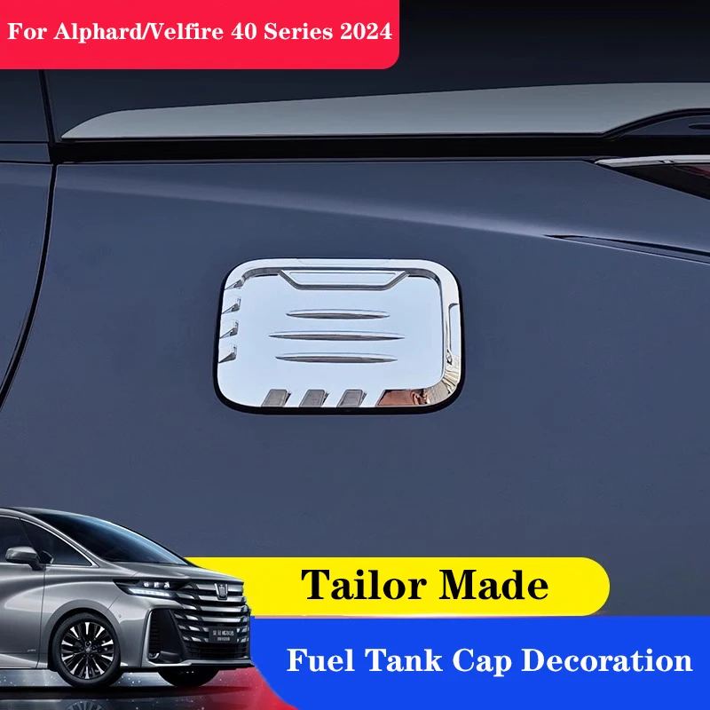 

Car Fuel Tank Cap Decoration For Alphard Velfire 40 Series 2024 Brand New ABS Car-Styling Decoration Car Accessories