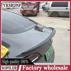Rear Trunk Spoiler Wing Splitter For Tesla Model 3 Y 2016- 2019 2020 2021 2022 2023 Air Dam High-performance Tuning Accessories