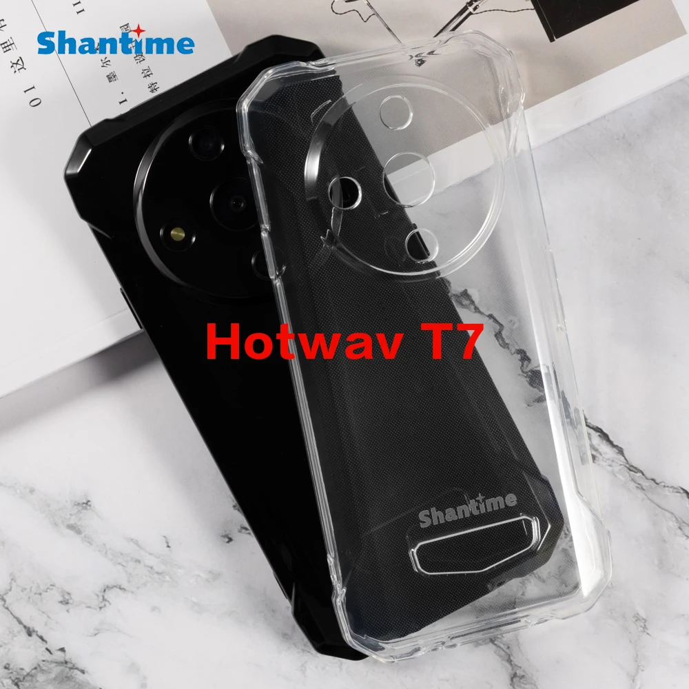 Dla Hotwav T7 Gel Pudding silikonowa obudowa ochronna na telefon dla Hotwav T7 Core miękka obudowa TPU