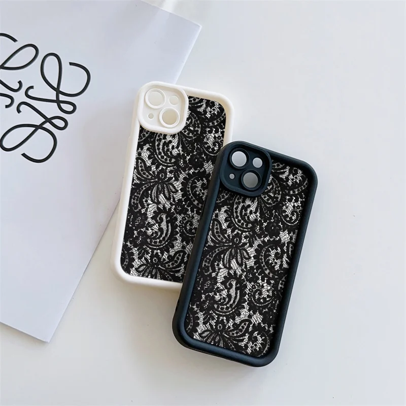 حافظة هاتف من السيليكون لهاتف Oneplus 15 13 13T 12 12R 11 11R 10R 8T OnePlus NORD CE 5 2 3 4 LITE 5G NORD 5 غطاء نمط دانتيل مثير #2