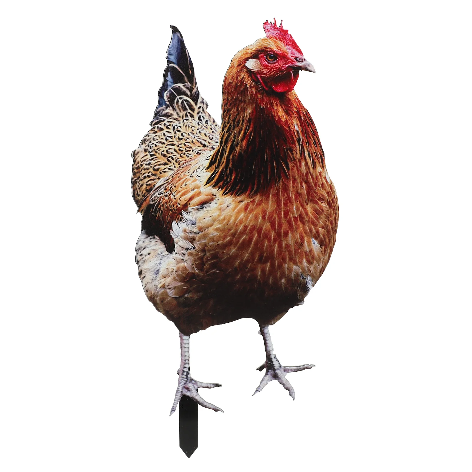 

Patio Decor Simulated Hen Decoration Decorations Chicken Signs Lawn Garden Stake