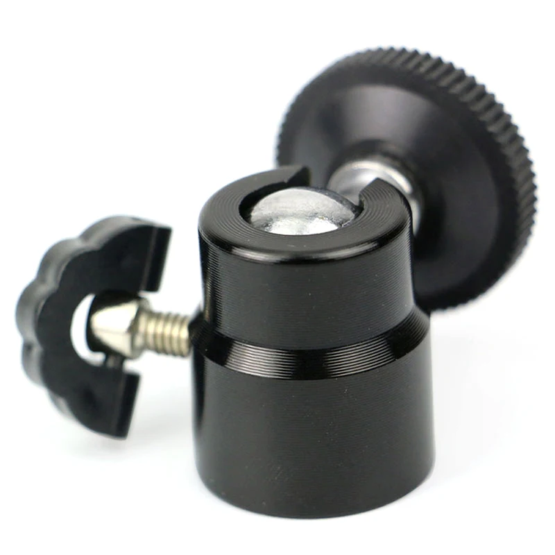 

Mini 1/4" Ball Head Screw 360 Rotating Mount Base AdapterTripod For DSLR Camera Tripod Monopod Camcorder Light Stand