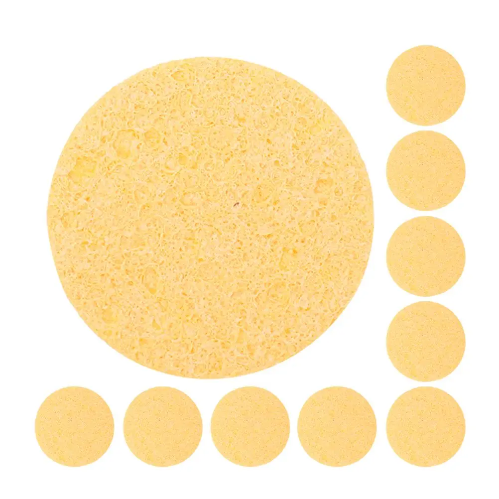 

10 Pcs Maintain Retention Natural Tank Drinking Sponge Sea Round Multi- Water Sponges Aquarium Tank Decor Pet Supplies