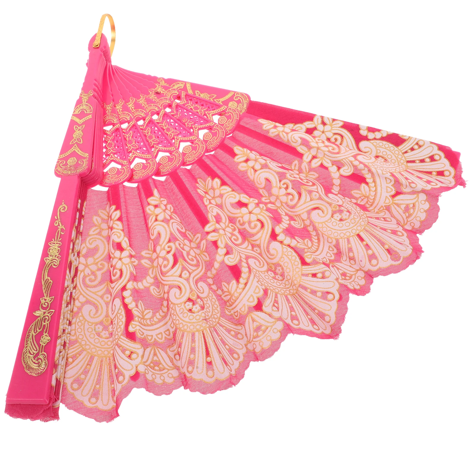 

Elegant Palace Chinese Style Handcrafted Folding For Wedding Party Decorative Hand Lightweight Portable Creative