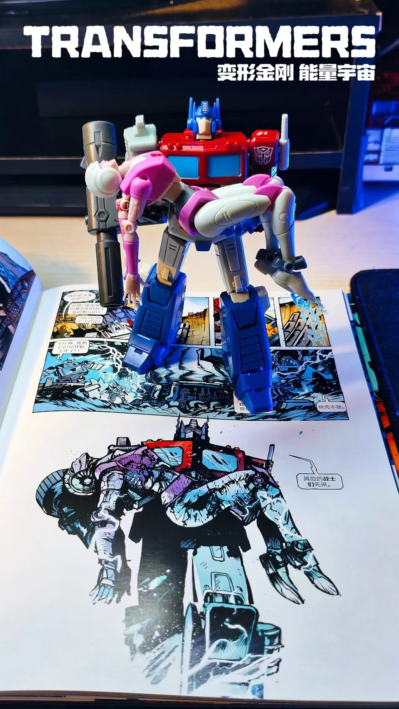 AULDEY Official Transformers Toys G1 Classic AAE AAP  Full Series Action Figure Blind Box Optimus Prime Collectible Mecha Models view 4