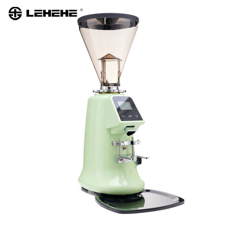 

LHH-600AD Professional Sensor Design Espresso Coffee Grinder/Avocado Green LED Screen Setting Coffee Grinder