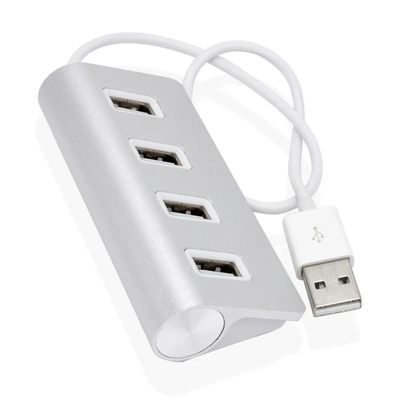 

Exquisite-Mini 4-портовый разветвитель USB 2.0, высокоскоростной адаптер питания, USB-концентратор, разветвитель USB-концентратора для ноутбука, настольного ПК, компьютера