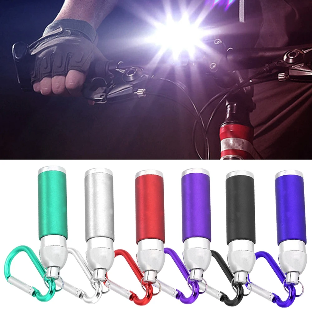 Flashlight  LED Flashlight Torch Useful Colorful Portable Aluminum Alloy  LED Flashlight Torch Light Keychains