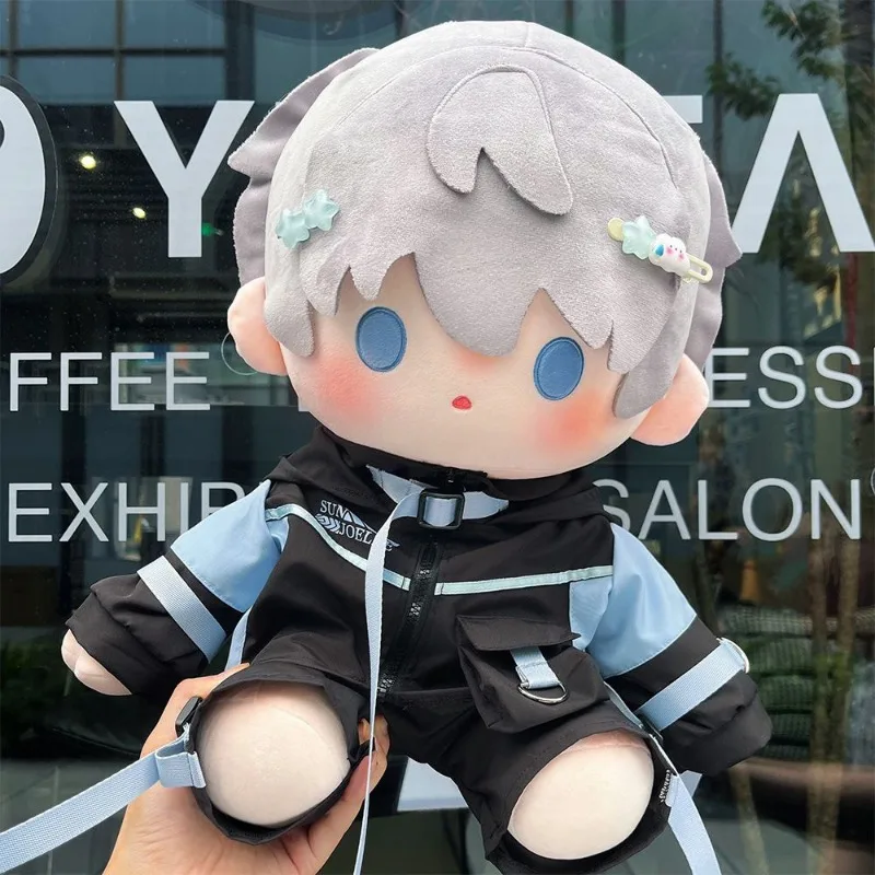 

Evelyn 40 см хлопковая сидящая кукла одежда Love and Deepspace Xavier Caleb милая синяя куртка брюки сменная одежда подарок на день рождения