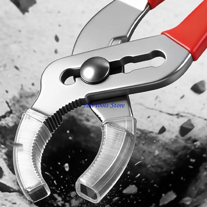 

X37E Sturdy Metal Pipes Wrench 16 To 98mm Adjustable For Tight Space