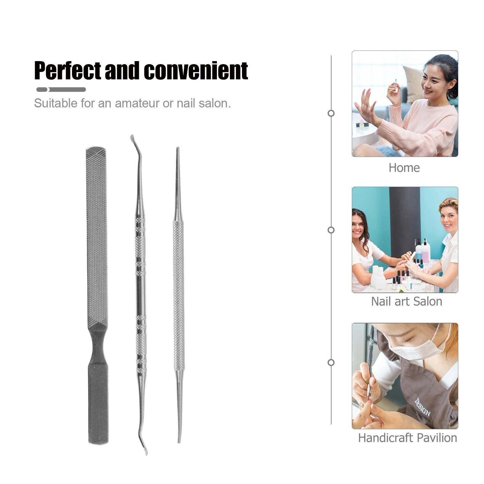 

1 set Nail Pedicure Tools Set Stainless Steel Manicure Kit Callus Remover Dead Skin Trimmer Nail Care Grooming Kit For Women