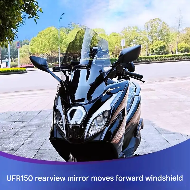 For Haojue TR300 Touring Urban Wind Deflector Chest Protection Wind Noise Reduction Parts Motorcycle Accessory