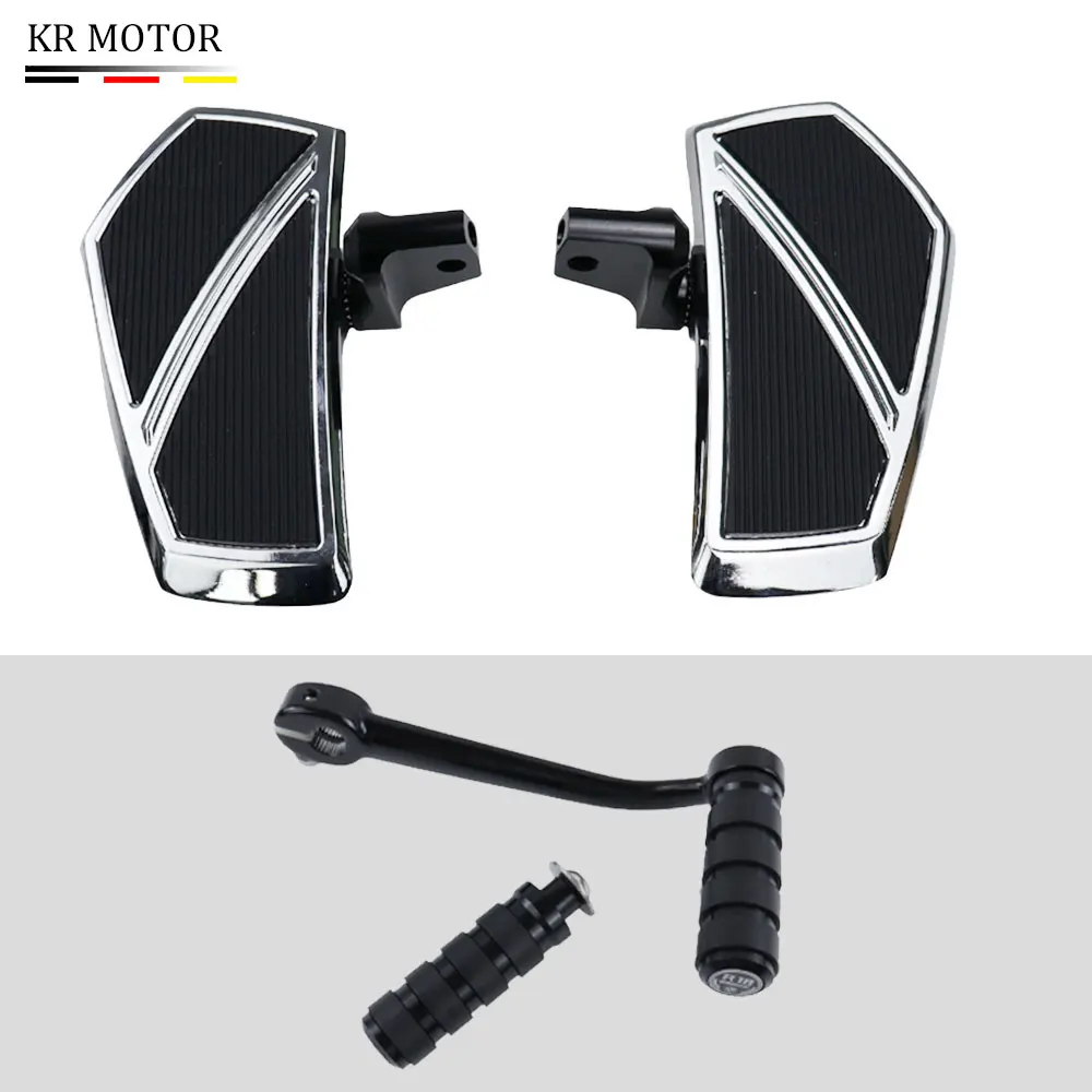 Motorcycle Fit R 18 Driver Pedals Pedal Front Footpegs CNC Shift Lever Gear Lever Parts For BMW R18 Classic 100 Years 2020-2023