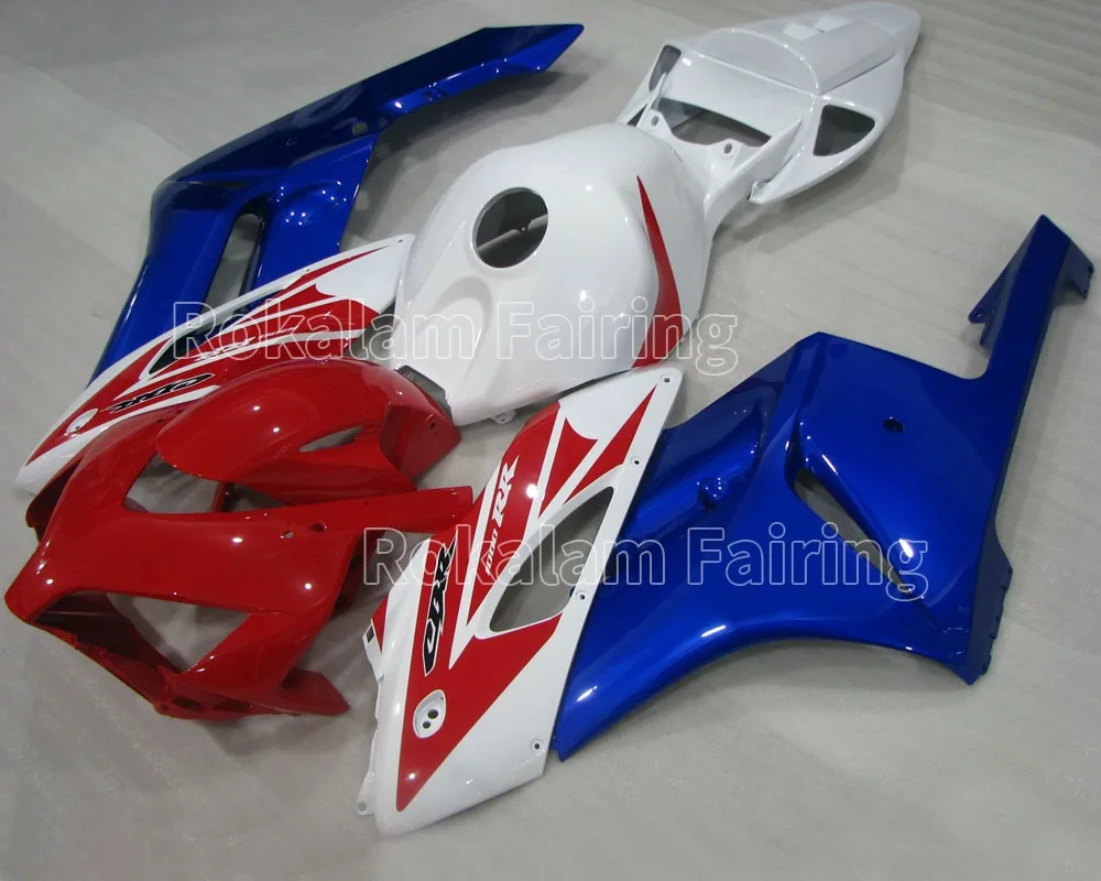 

Комплект послепродажного обслуживания для Honda CBR1000RR 2004 2005 CBR1000RR 04 05 CBR 1000RR мотоцикла, красный, синий, белый обтекатель (литье под давлением)