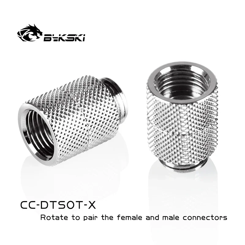 BYKSKI G1/4'' 360 Degree Rotary Rotate Female to Male Connectors Fitting M to F Accessories Fitting CC-DTSOT-X