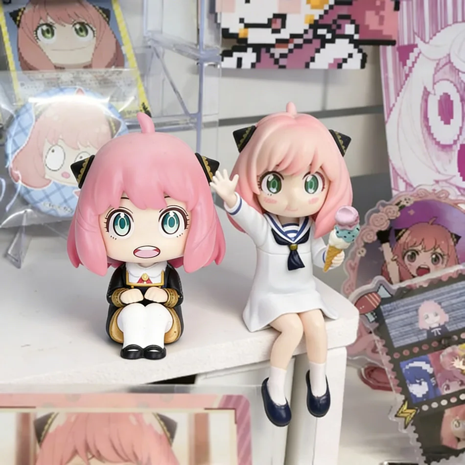 Anime Figure SPY×FAMILY 15CM Anya Yor Forger Action Figure PVC Table Decoration Figure Model Toy Gift For Children Gifts Doll