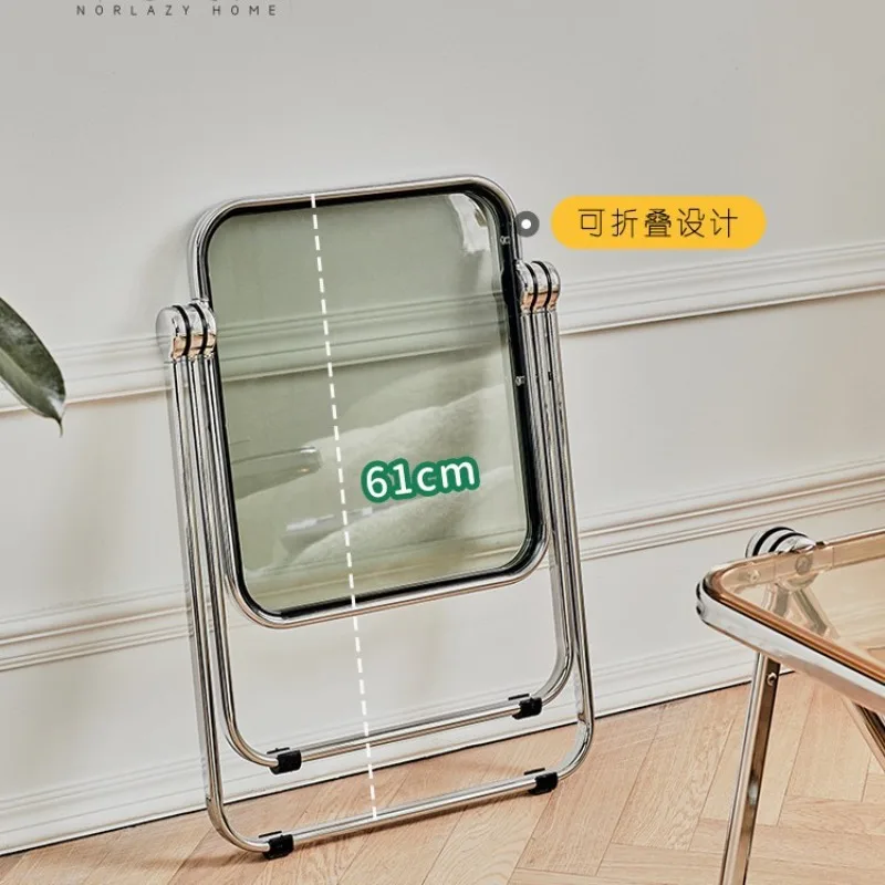 Coffee table Nordic light luxury foldable transparent plastic  edge table designer corner table