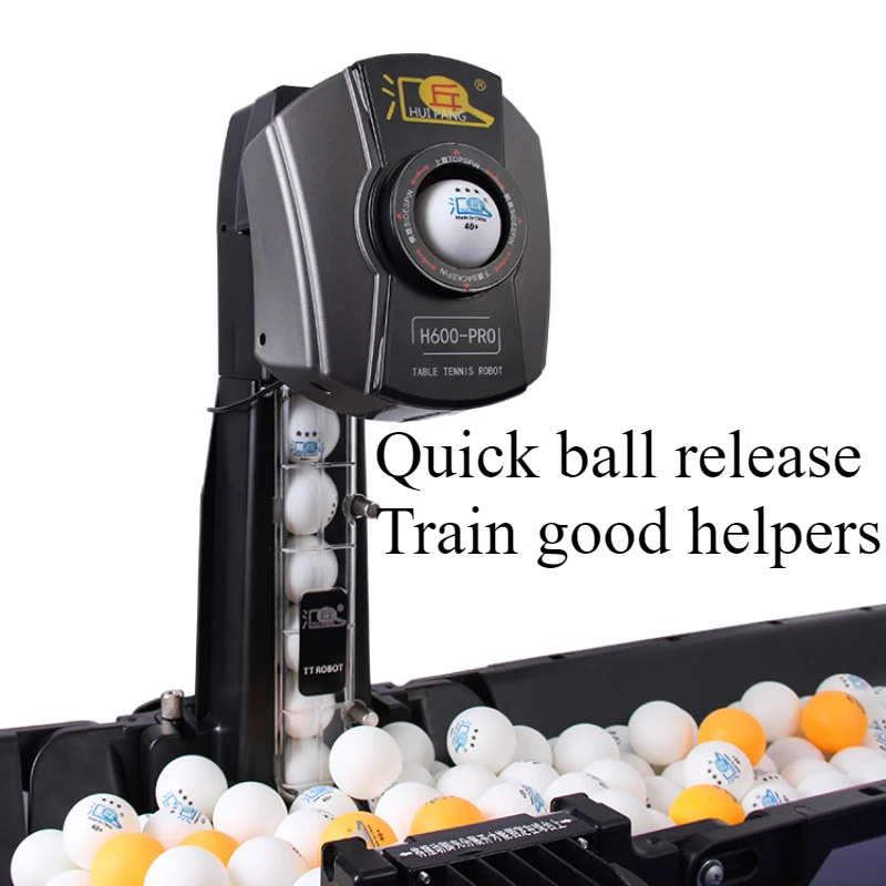 Table tennis H600 multi-functional serve machine sports training table tennis serve machine sparring ball receiver