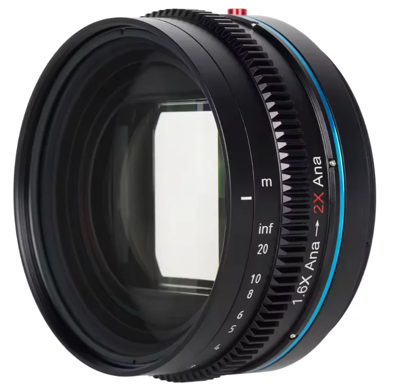 SIRUI 1.25x Anamorphic Squeeze Adapter For up to 85mm Front Diameter Lenses with 82mm Front Thread