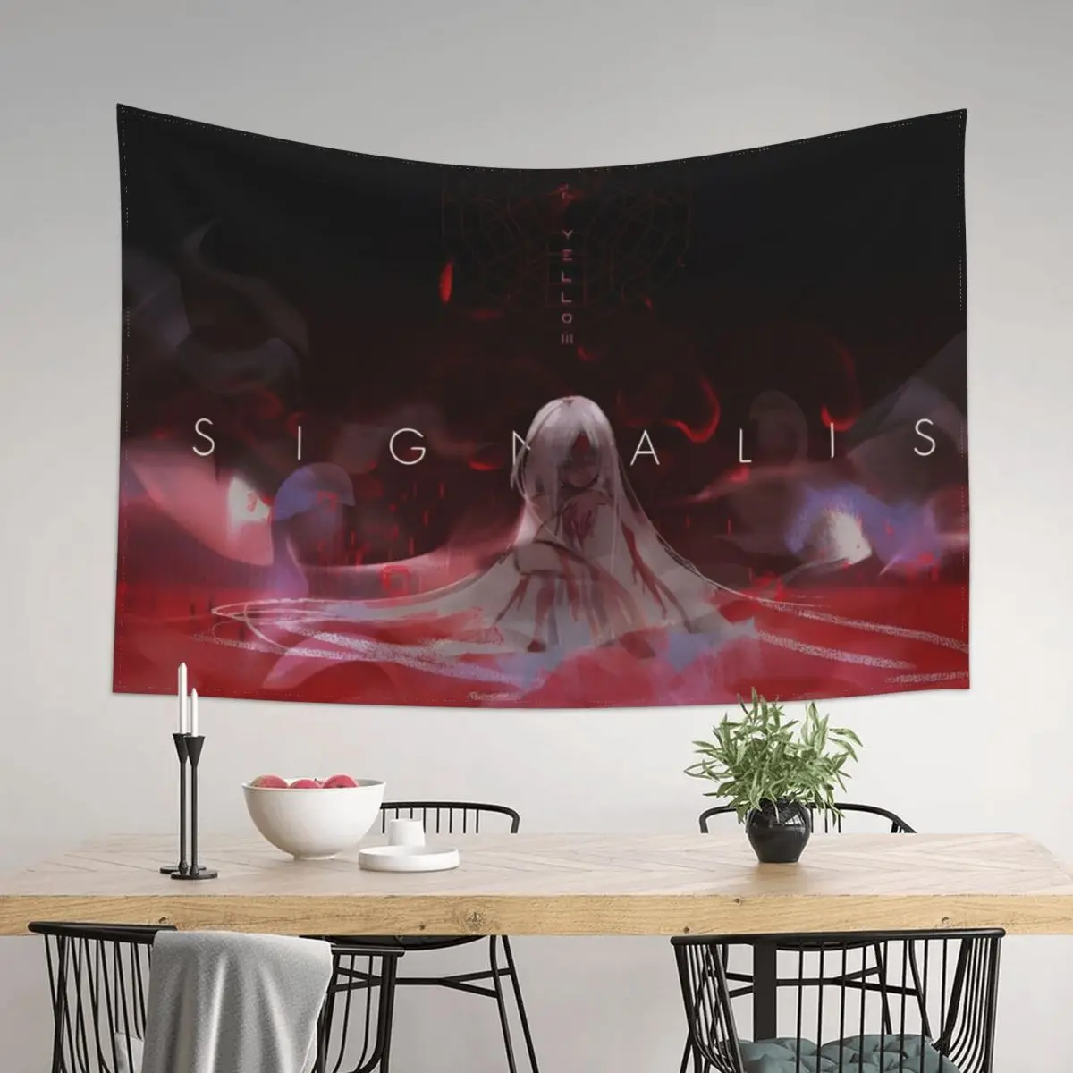 

Signalis Alone Tapestry Bedroom Decoration Wall Decoration Items Room Ornaments Tapestry