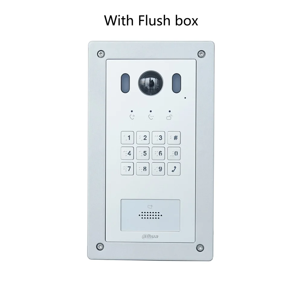 Dahua VTO3221E-P PoE(802.3af) IP Villa doorbell ,password code unlock DoorPhone, Video Intercom, call to phone app,SIP firmware