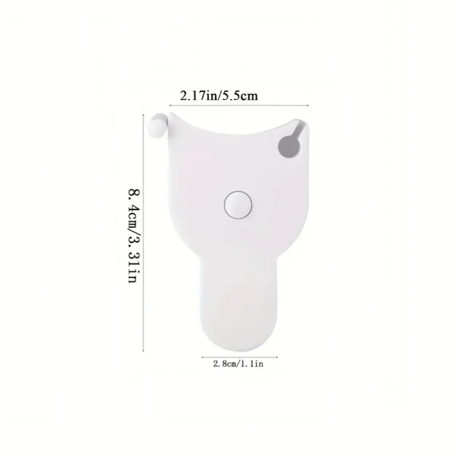 Automatic Telescopic Tape Measure Body Measuring Tape Sewing Ruler Tools Centimeter Tapes For Body Meter Measure White Tools