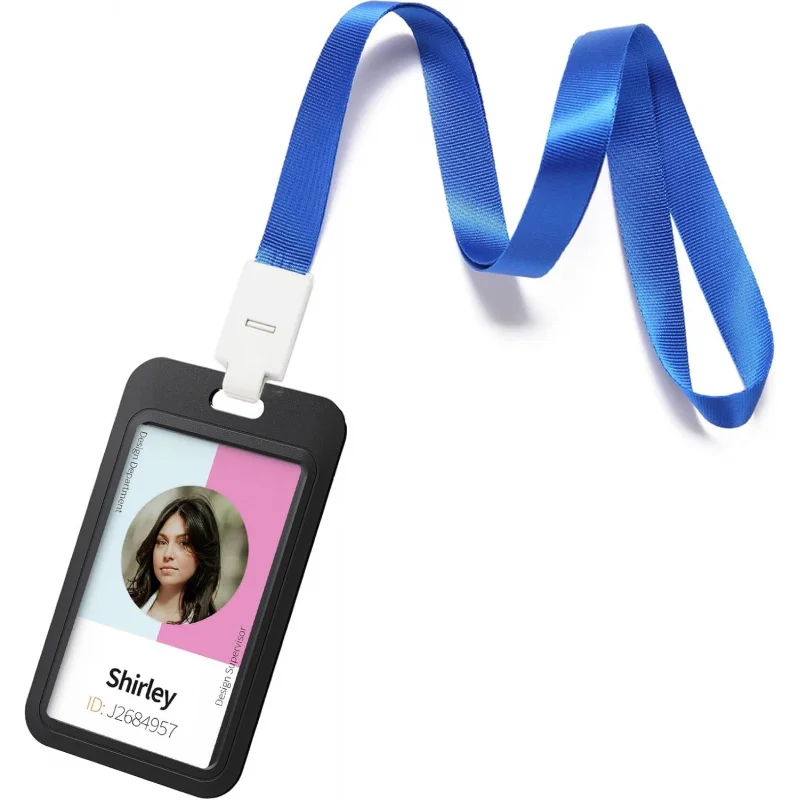 Picture 3: 2 Pieces/Batch sliding ID card holder，Plastic card holder，Credit card，Pass：Office Supplies