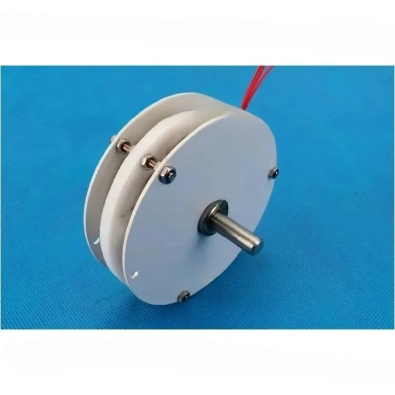 

50W disk type coreless three-phase permanent magnet brushless generator DIY low speed, low resistance