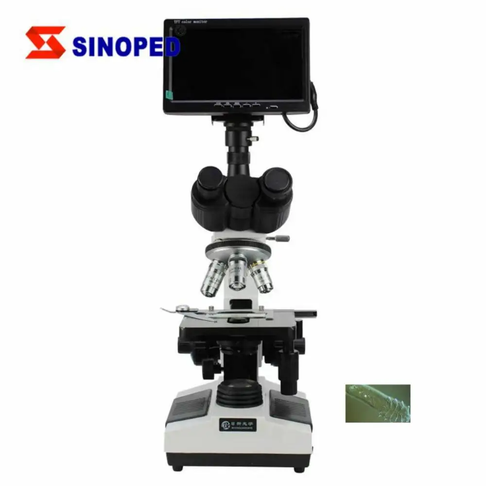 

Stereo For Lab With Screen Lcd Camera Digital And Medical Inspection Binocular Binocular Microscope