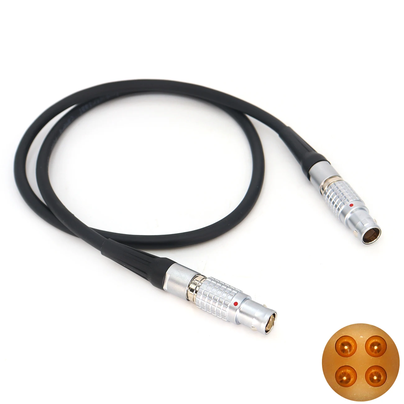 New Arriving 2B 7Pin/1B 4Pin to 4Pin Female 24V Power Cable For ARRI Trinity 2 supplies power to FUJIFILM GFX Eterna 55 Camera