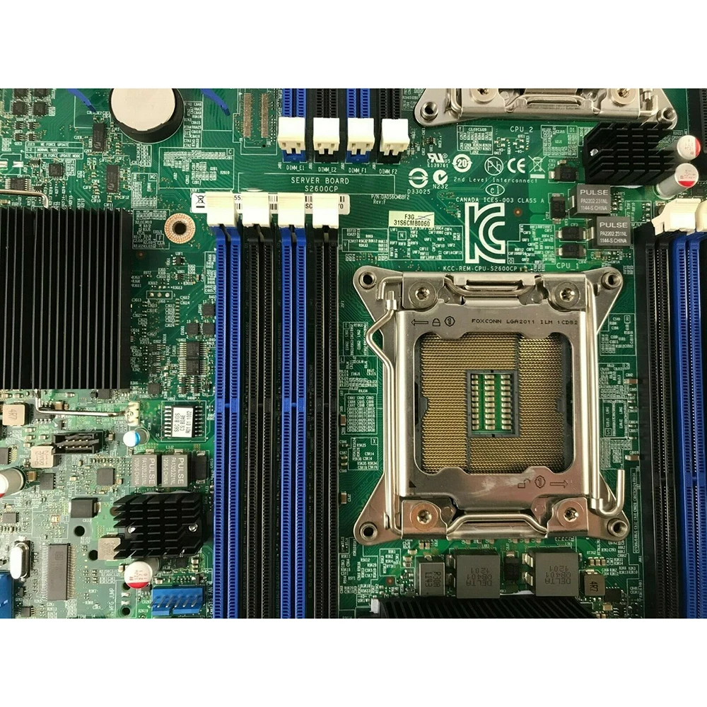 Motherboard For Intel S2600CP X79 LGA2011 DDR3 SSI EEB System Mainboard Fully Tested