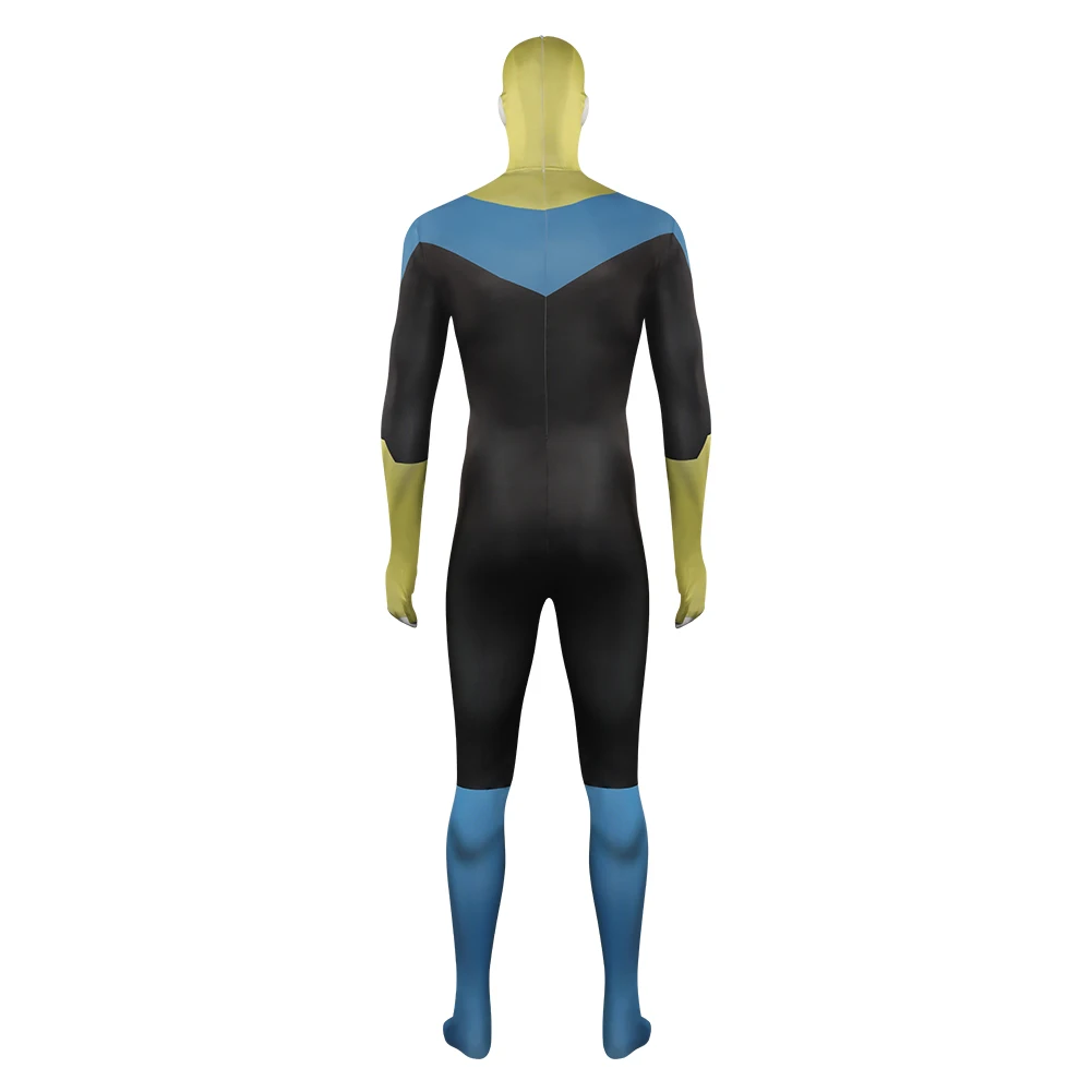 Costume de Cosplay de Marque Invisible pour Hommes Adultes, Combinaison Fantaisie, Tenues, Déguisement d'Halloween, ixde Carnaval, Trempé