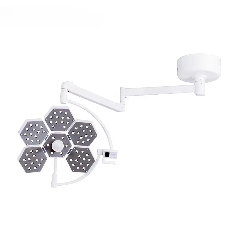 SK-LLD05C Saikang Factory Petal Type Single Head Ceiling Medical Surgery Shadowless Mobile LED Surgical Light