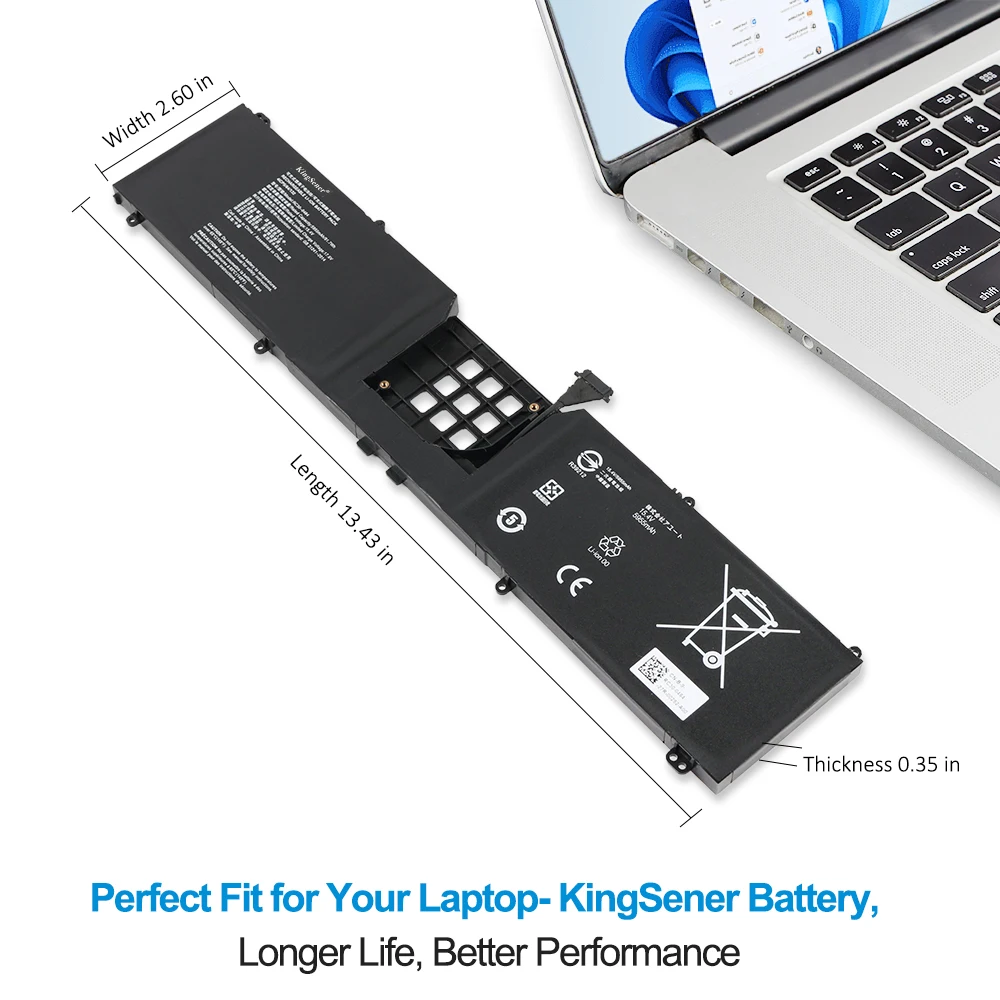 15,4 V 5955 mAh/91,7 Wh RC30-0484 Laptop-Akku Razer Blade 18 2024 RZ09-0509 RZ09-0484X 2023 RZ09-0484X 2023