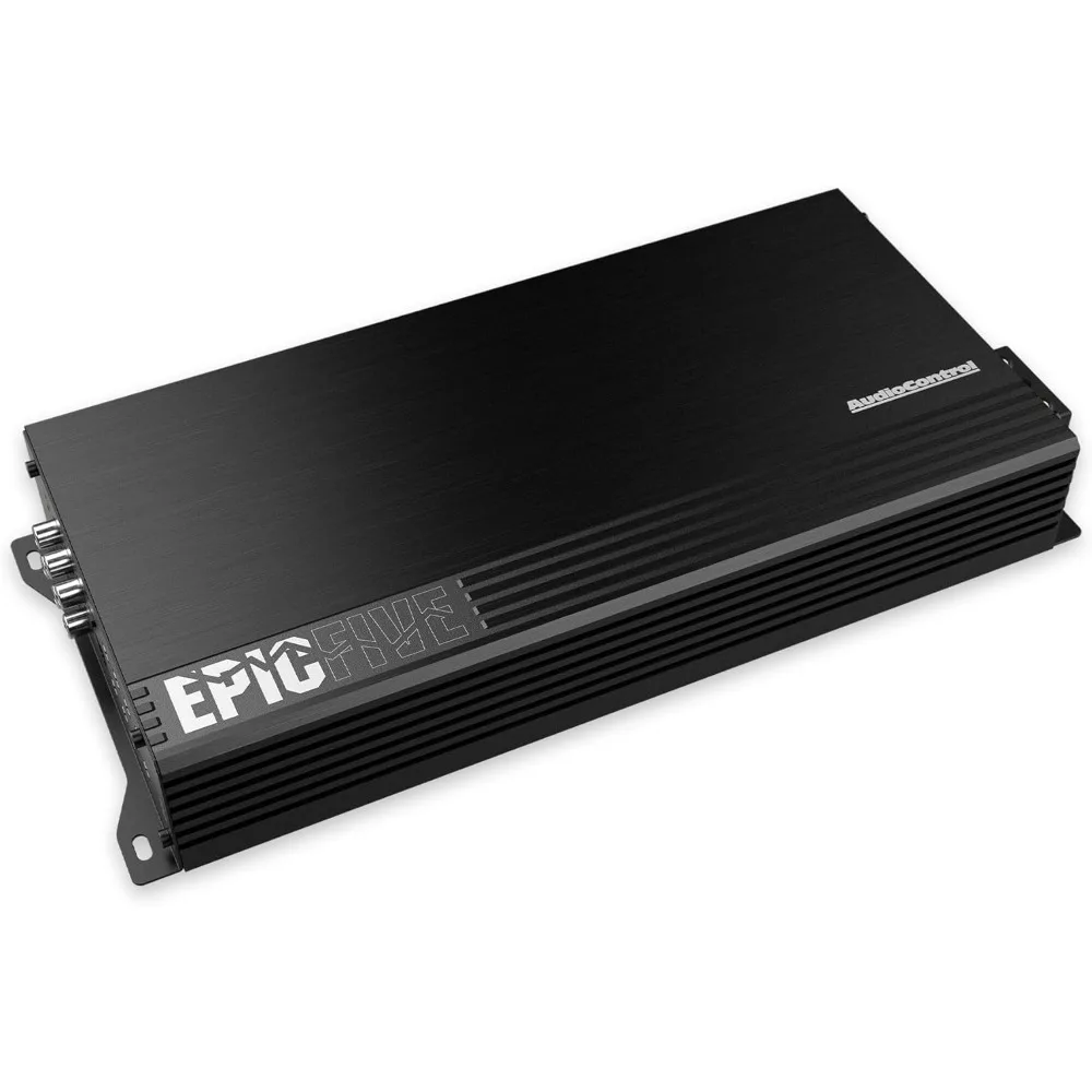 Epic Series 1100 Watt RMS 5-Channel Car Audio Amplifier, Class D, Epic Boost, Subsonic Filter, High-Pass/Low-Pass Filters