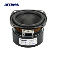 AIYIMA 1 Uds Subwoofer 3 pulgadas 25W altavoz Subwoofer HiFi 4 /8 Ohm Woofer Audio sonido altavoces bajo altavoz Home Theater DIY