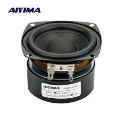 AIYIMA 1Pcs Subwoofer 3 Inch 25W HiFi Subwoofer Speaker 4 /8 Ohm Woofer Audio Sound Speakers Bass Loudspeaker Home Theater DIY