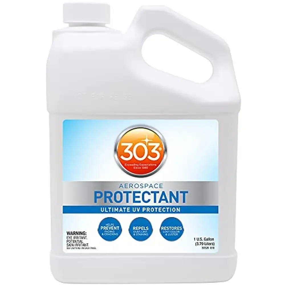 UV Protection Aerospace Protectant Repels Dust Staining Smooth Finish 128 Fl Restores Appearance Non-Greasy Versatile Use on