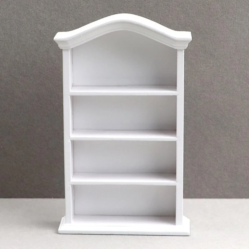

Dollhouse Furniture Realistic Mini Bookshelf Cabinet Teens Playhouse Decoration 15UB
