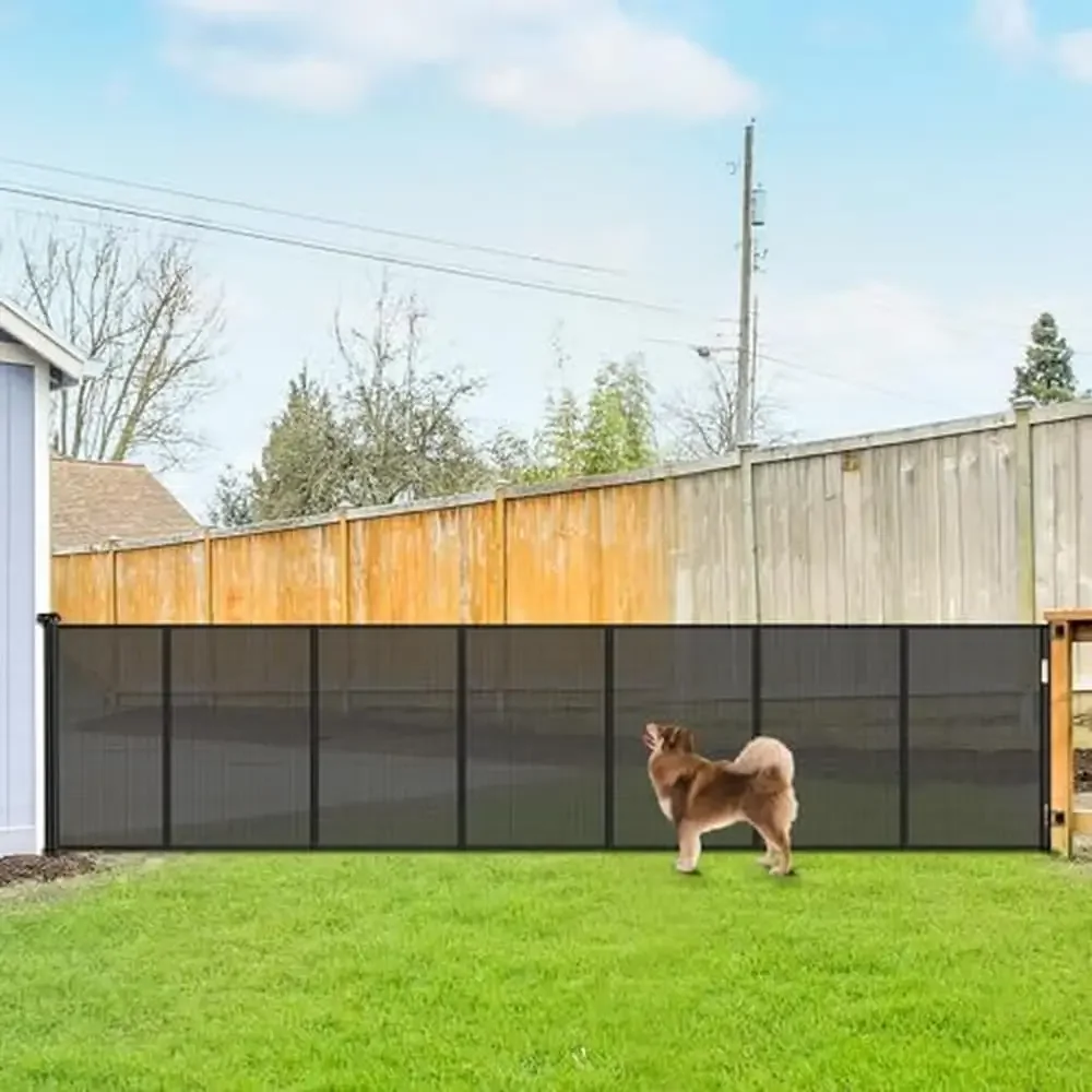 Tall Retractable Dog Gate 155