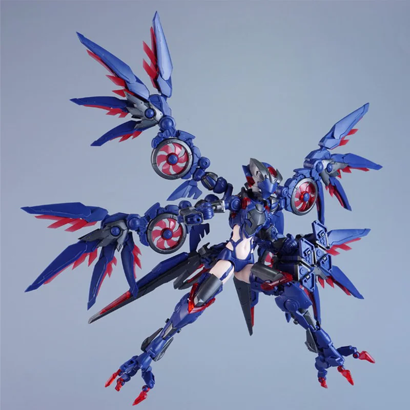 Nuke Matrix Forest Fantasy Girl CF-03 prototipo Yaeger Hurricane Assault Reveger MobileSuit modelo ensamblado figuras de acción de Anime