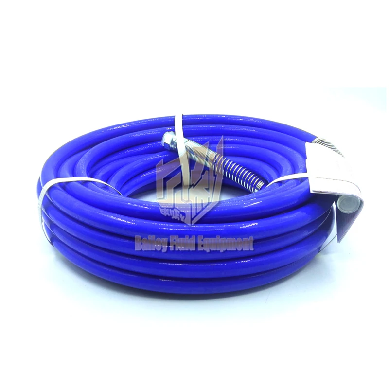 Source Factory Blue 3/8 Inch 15 Meters 3600psi High Pressure Air Hose Use  240797 for Airless Painting Machine