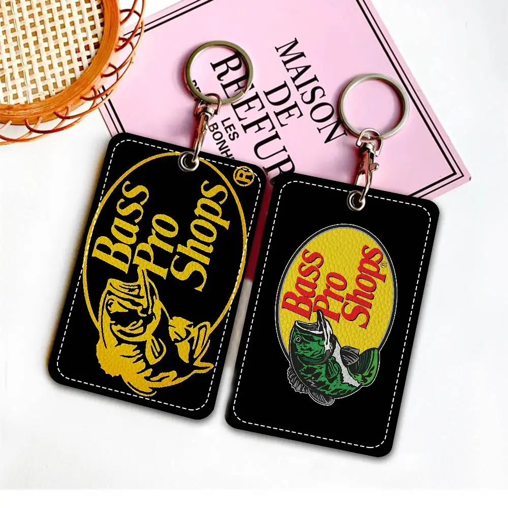 

Брелок-держатель для карт Fishing Brand Bass-Pro-shops: для банковских карт, карт метро и автобуса, брелок для ключей, брелок для пропусков в здание, чехол для ID-карт